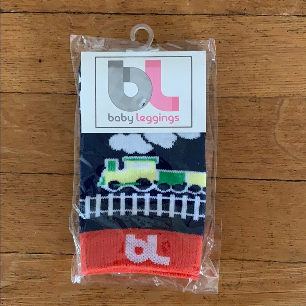Baby leg warmers train